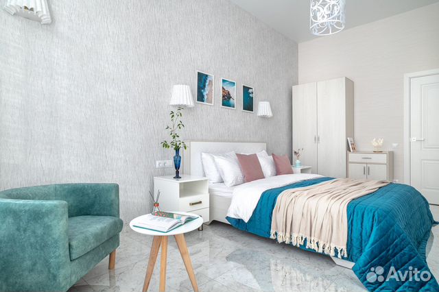 

1-к. квартира, 57 м², 2 кровати
