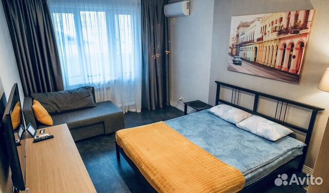 

Квартира-студия, 34,2 м², 2 кровати