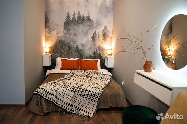 

1-к. квартира, 40 м², 2 кровати