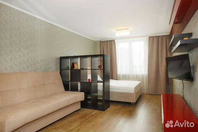 

1-к. квартира, 40 м², 2 кровати