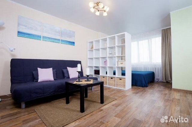 

1-к. квартира, 41 м², 2 кровати