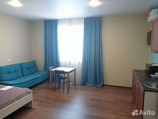 

Квартира-студия, 29 м², 2 кровати