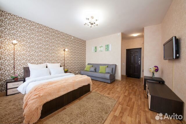 

1-к. квартира, 39 м², 2 кровати