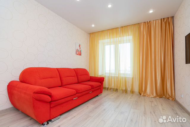 

1-к. квартира, 40 м², 2 кровати