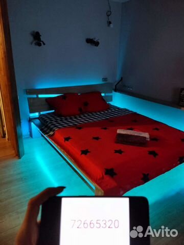 

1-к. квартира, 45 м², 2 кровати