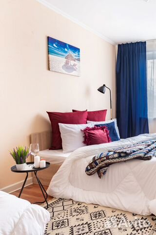 

1-к. квартира, 45 м², 2 кровати