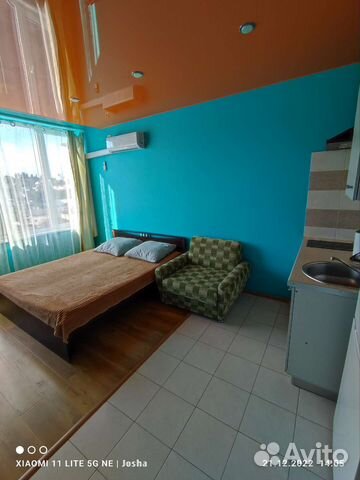 

Квартира-студия, 27 м², 2 кровати