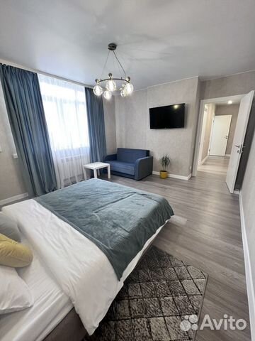 

1-к. квартира, 37 м², 2 кровати