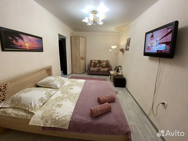 

1-к. квартира, 32 м², 2 кровати