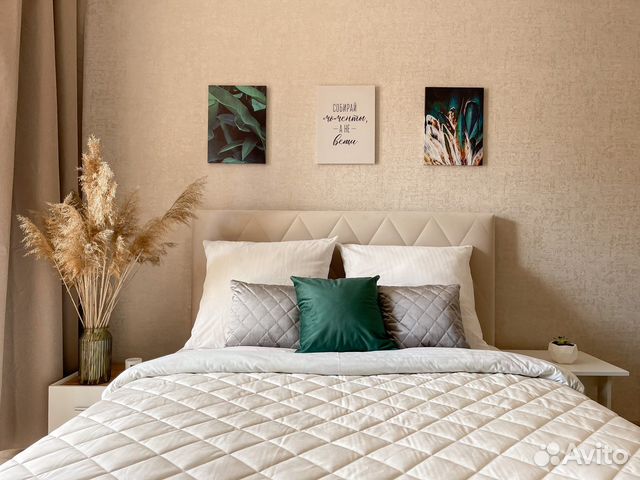 

1-к. квартира, 40 м², 2 кровати