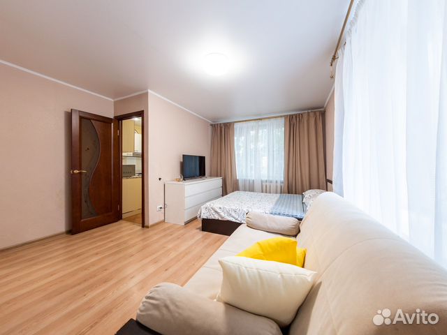 

1-к. квартира, 36 м², 2 кровати