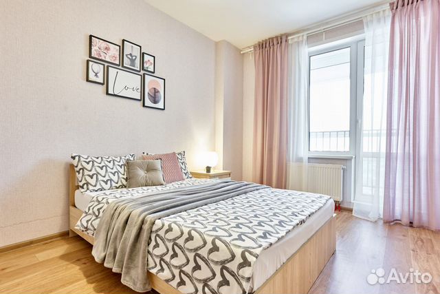 

1-к. квартира, 47 м², 3 кровати