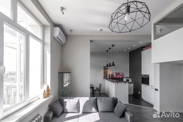 

Квартира-студия, 44 м², 2 кровати
