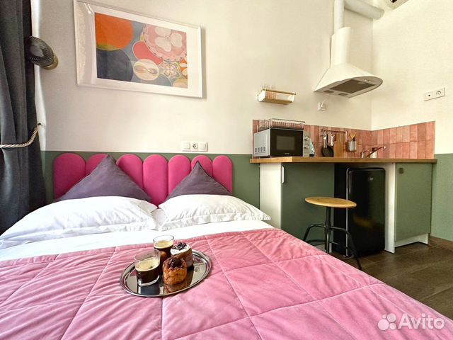 

Квартира-студия в апарт-отеле, 13 м², 1 кровать