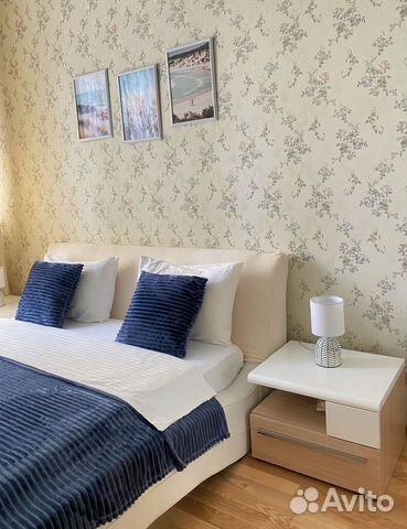 

1-к. квартира, 44 м², 2 кровати