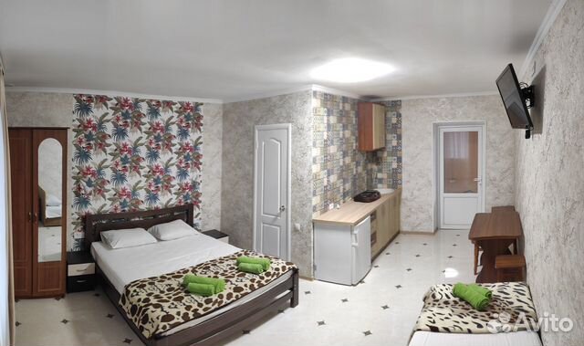 

Квартира-студия, 27 м², 2 кровати