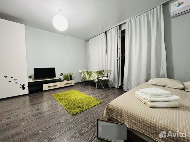 

Квартира-студия, 35 м², 1 кровать