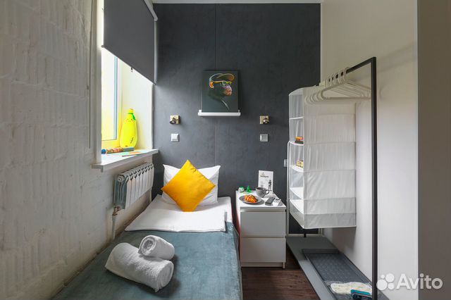

Квартира-студия, 12 м², 1 кровать