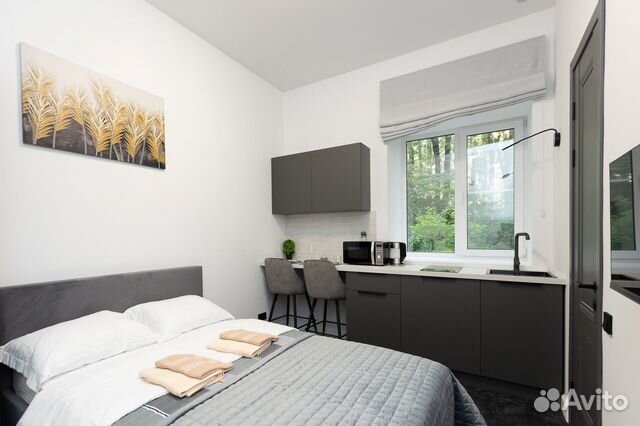 

Квартира-студия, 15 м², 1 кровать