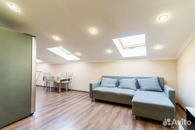 

1-к. квартира, 55 м², 2 кровати