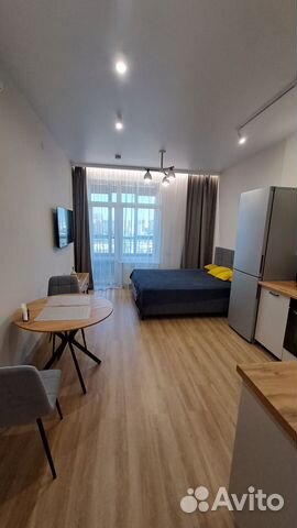 

Квартира-студия, 28 м², 1 кровать