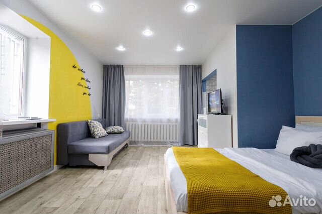 

1-к. квартира, 32 м², 2 кровати