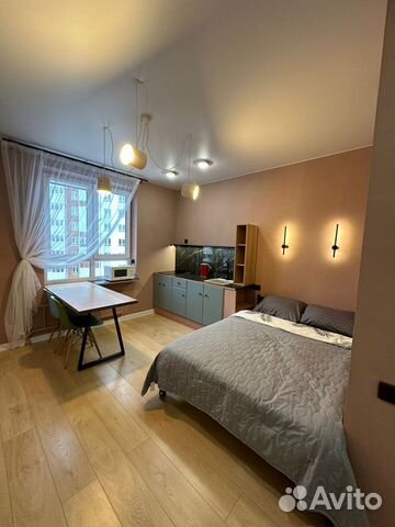 

Квартира-студия, 28 м², 1 кровать