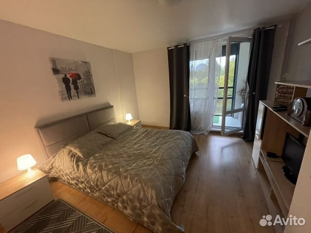 

1-к. квартира, 57 м², 2 кровати