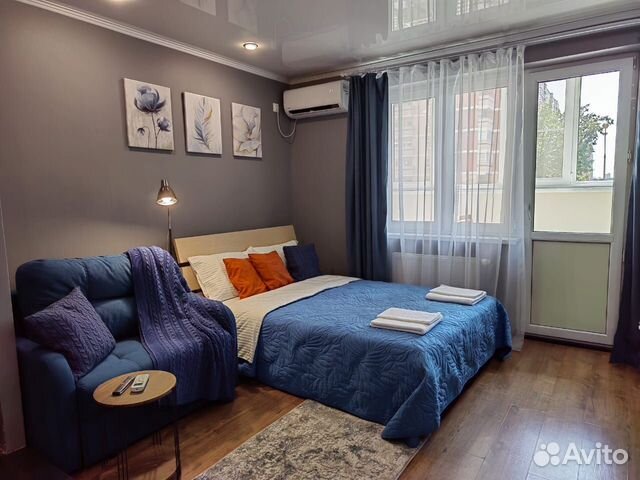 

Квартира-студия, 28 м², 1 кровать