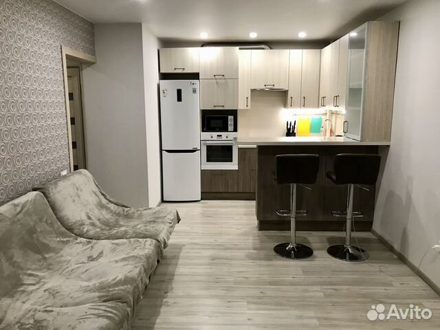 

1-к. квартира, 45 м², 2 кровати