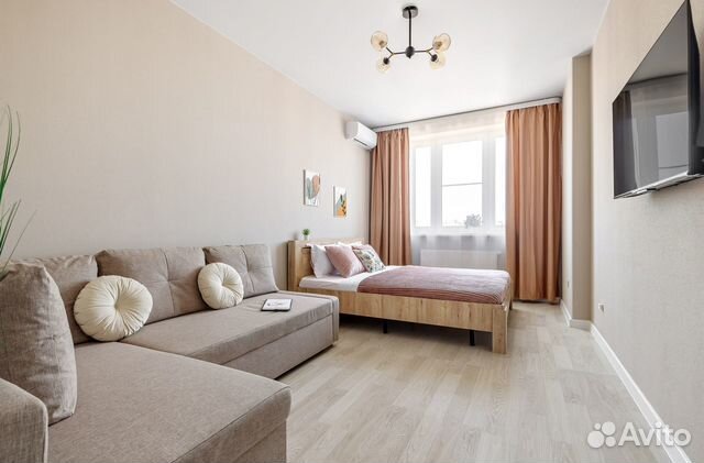 

1-к. квартира, 37 м², 2 кровати