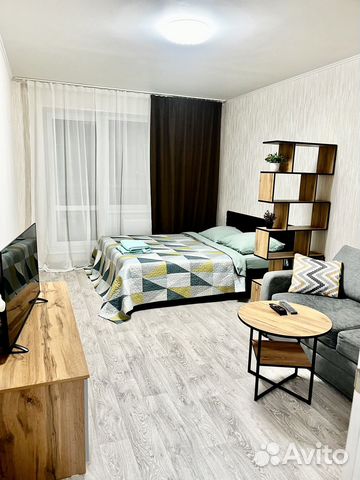 

1-к. квартира, 46 м², 2 кровати