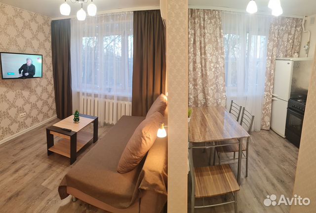 

1-к. квартира, 30 м², 2 кровати