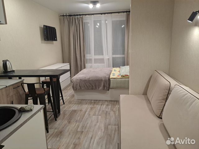 

Квартира-студия, 24,5 м², 2 кровати