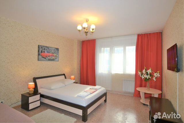 

1-к. квартира, 51 м², 1 кровать