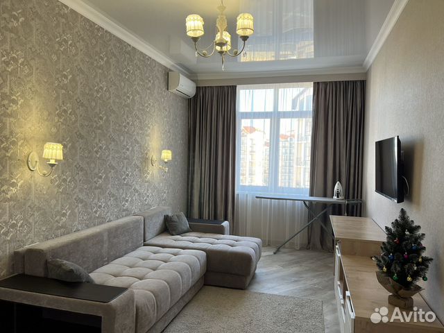 

1-к. квартира, 43 м², 2 кровати