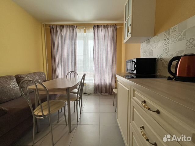 

1-к. квартира, 38 м², 2 кровати