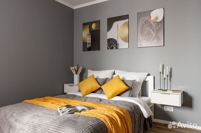 

Квартира-студия, 27 м², 2 кровати