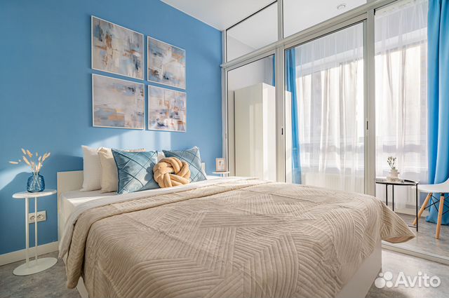 

1-к. квартира, 48 м², 2 кровати