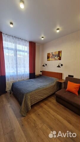 

Квартира-студия, 25 м², 2 кровати