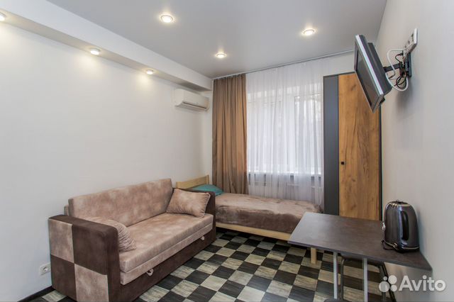

Квартира-студия, 18 м², 2 кровати