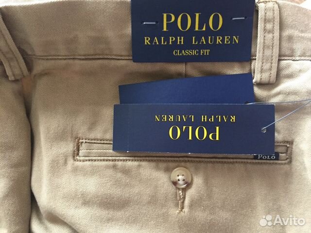 Новые мужские брюки ralph lauren с этикетками Новые мужские брюки ralph lauren с этикетками