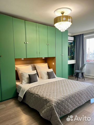 

1-к. квартира, 40 м², 2 кровати