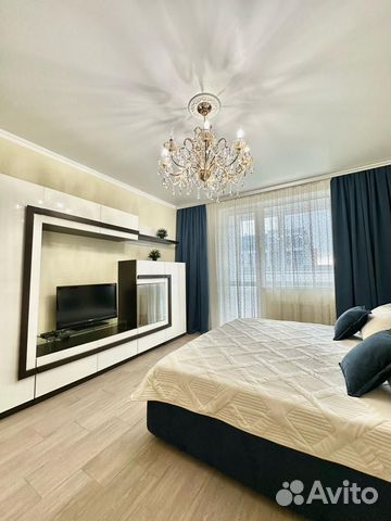 

1-к. квартира, 55 м², 2 кровати