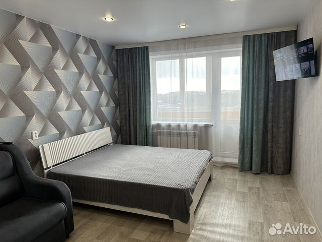 

1-к. квартира, 42 м², 2 кровати