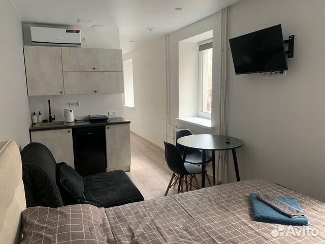

Квартира-студия, 17 м², 2 кровати