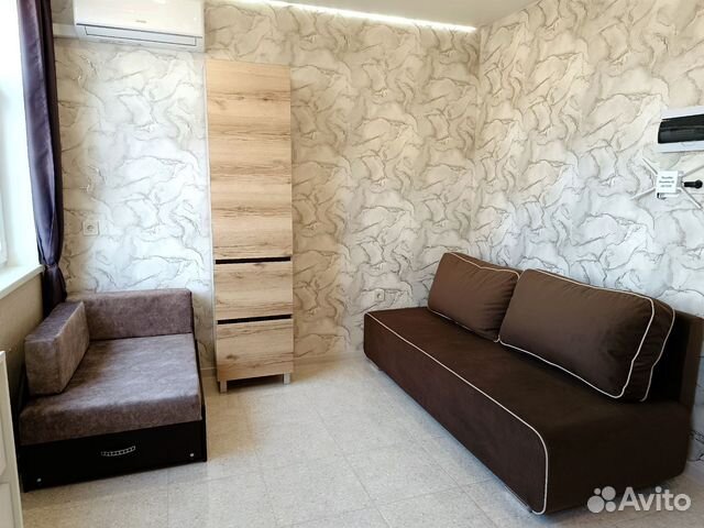 

Квартира-студия, 18 м², 2 кровати