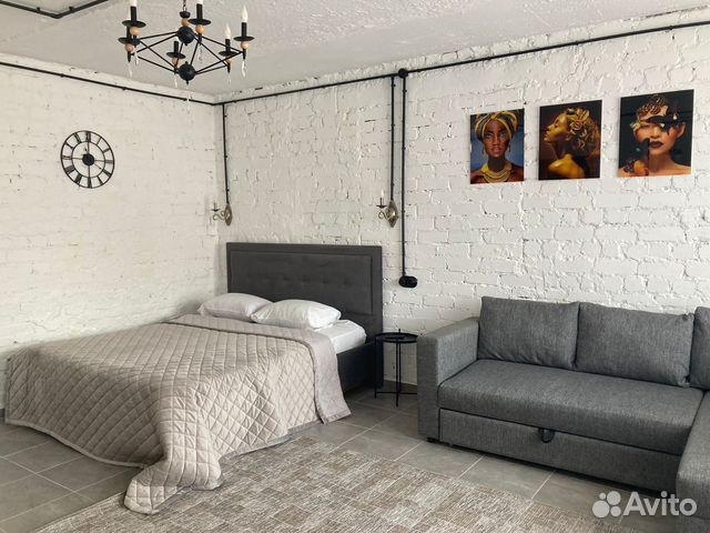 

Квартира-студия, 32 м², 2 кровати