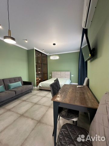 

Квартира-студия, 34 м², 4 кровати