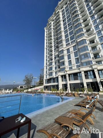 

Квартира-студия, 38 м², 2 кровати
